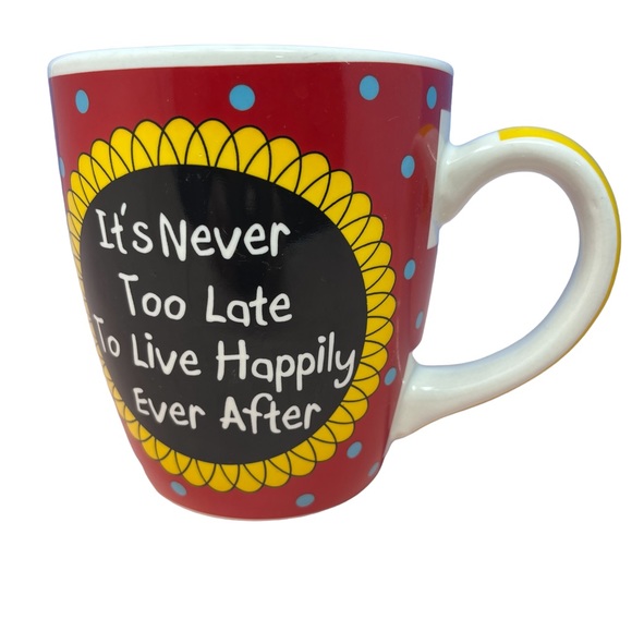 2012 Blue Harbor Collection Jumbo Coffee Mug-‘Live Happily Ever After’ - Picture 4 of 8